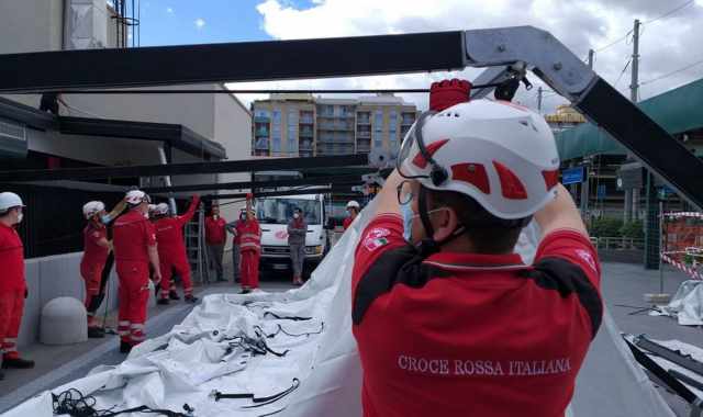 Tamponi rapidi: sabato a Bari inaugurazione della postazione della Croce Rossa